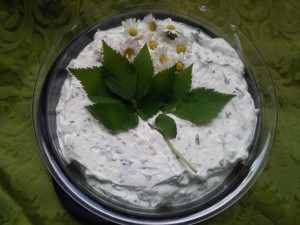 Wildkräuterfrischkäse